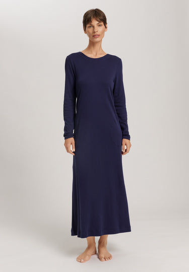 Malena Soft Cotton Nightgown | Night Blue 74763-2624